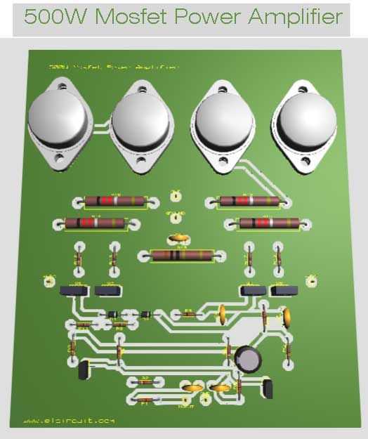 500w mosfet amplifier circuit diagram 500w mosfet amplifier circuit diagram