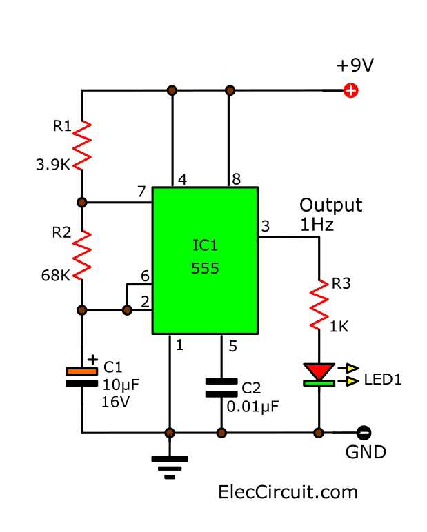 555 timer circuits diagram 555 timer circuits diagram