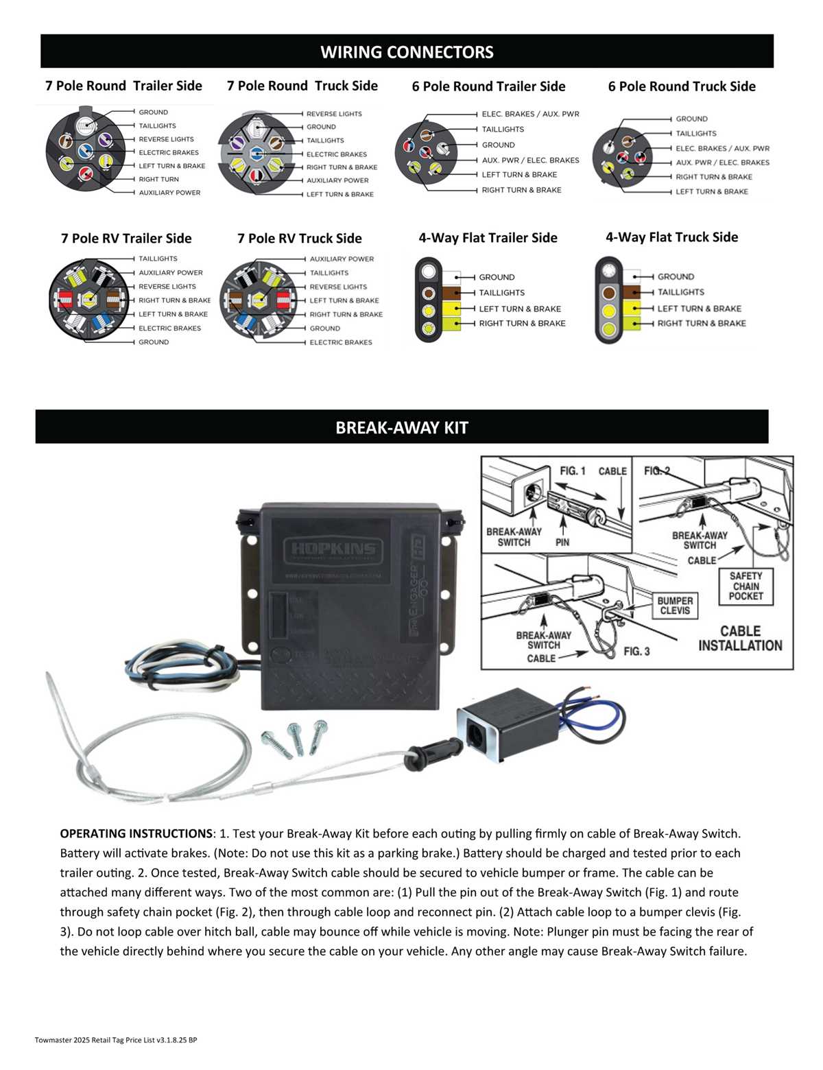 6 wire to 4 wire trailer wiring diagram