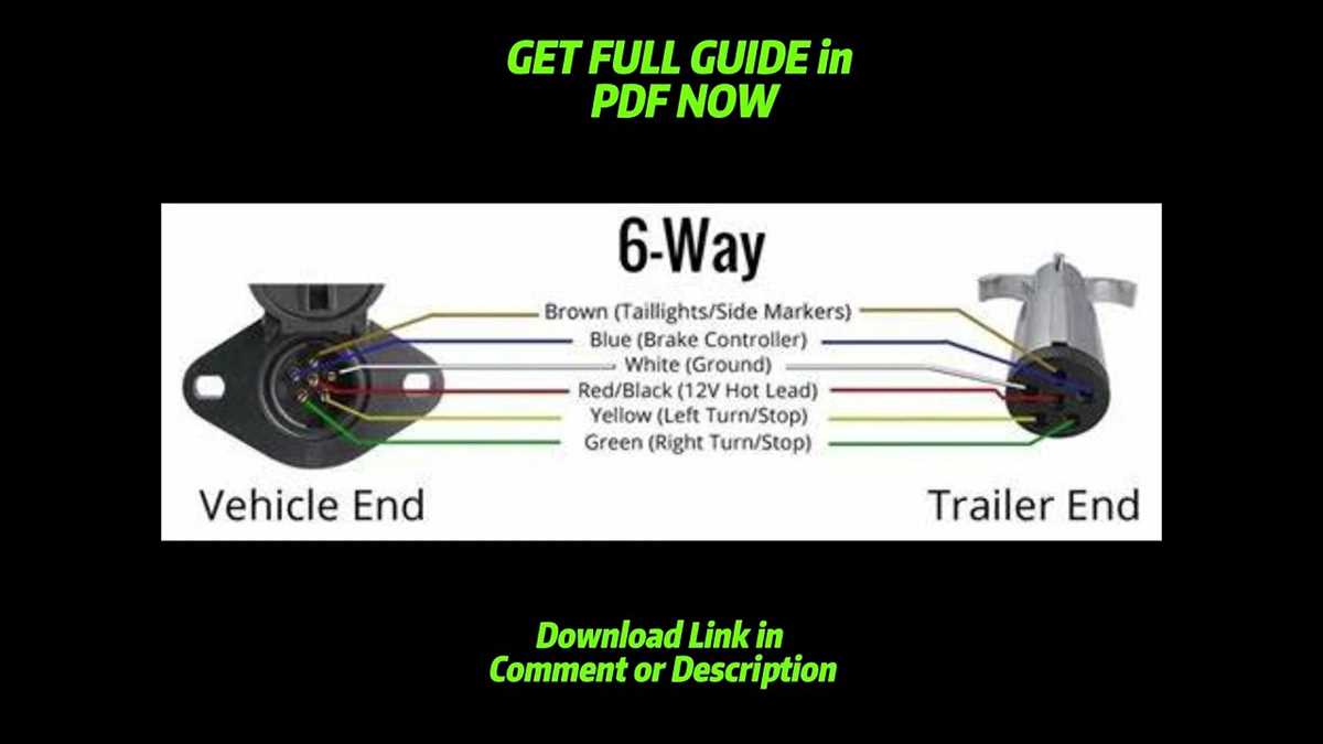 6 pin trailer wiring plug diagram