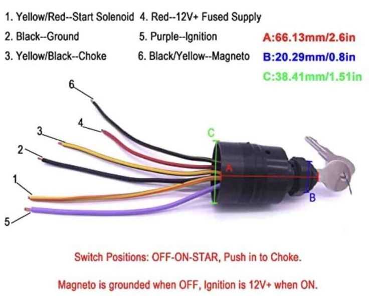 7 pin ignition switch wiring diagram 7 pin ignition switch wiring diagram
