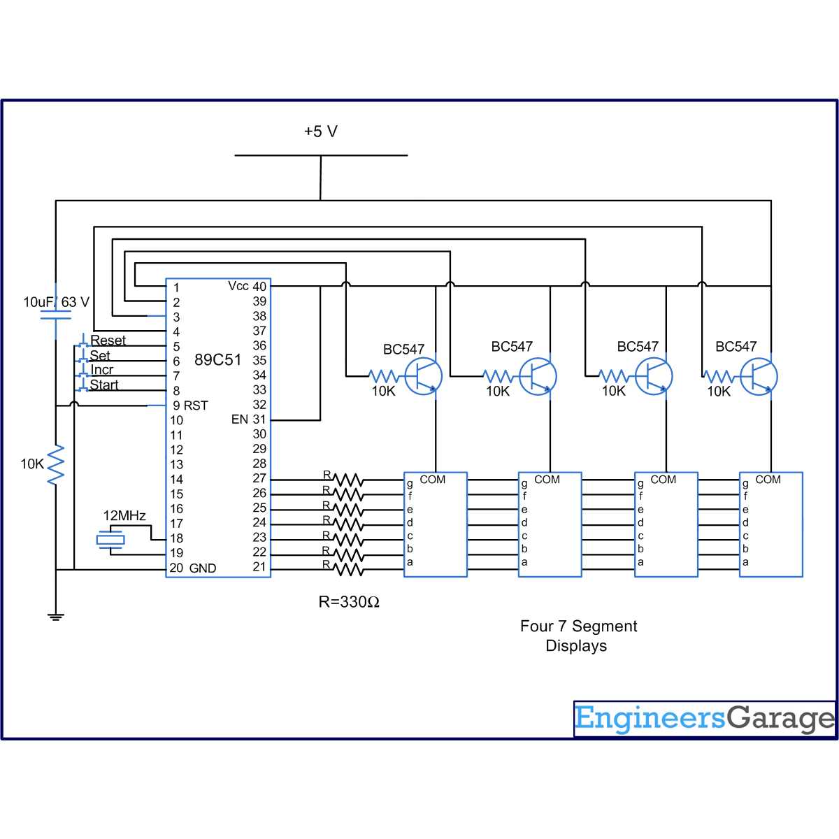 7 segment display digital clock circuit diagram 7 segment display digital clock circuit diagram