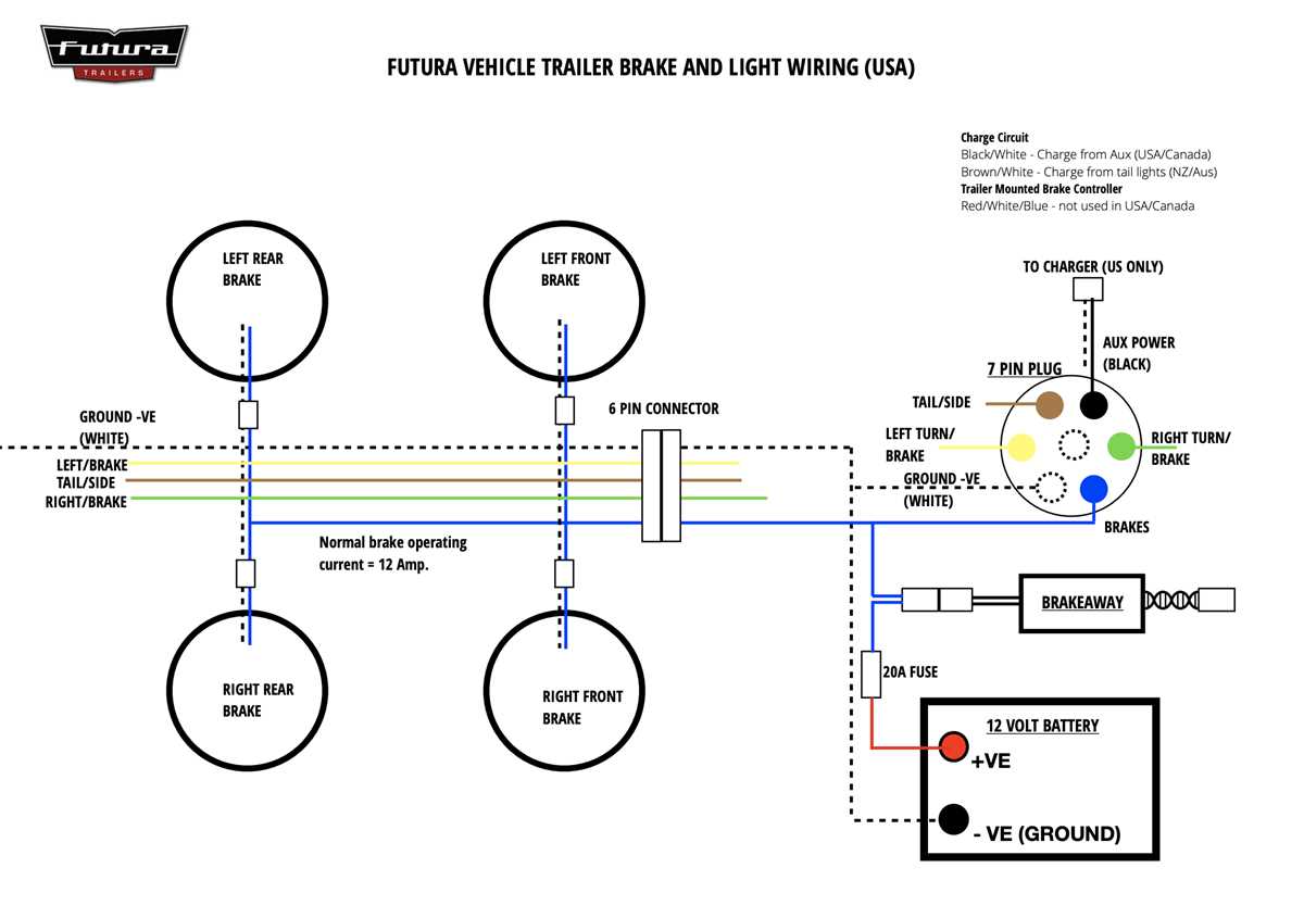 7 pin to 6 pin trailer wiring diagram
