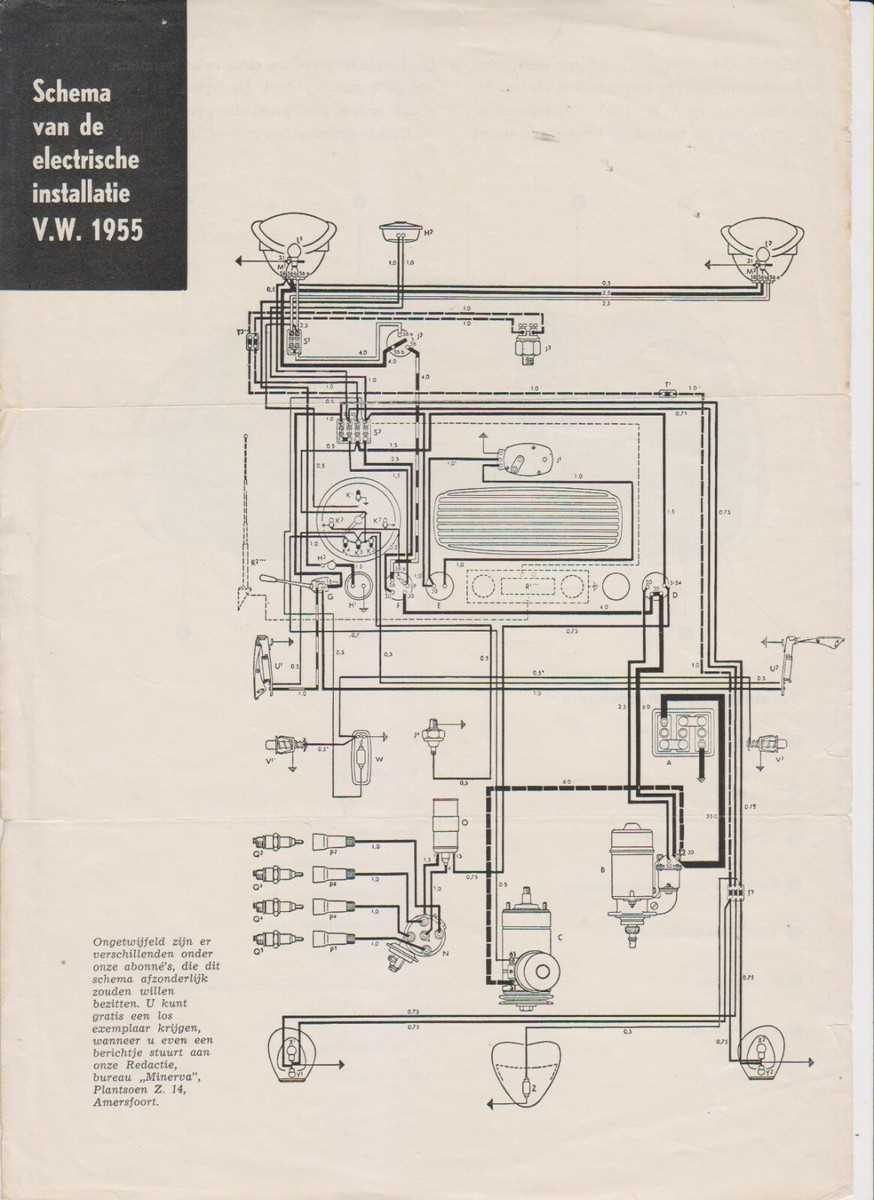 71 vw beetle wiring diagram