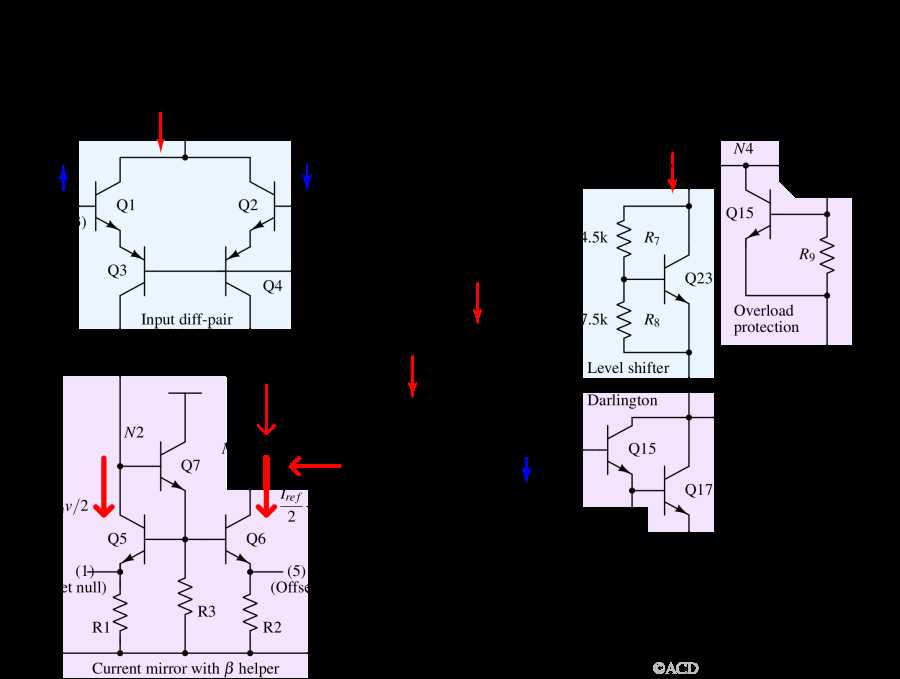 741 op amp circuit diagram 741 op amp circuit diagram