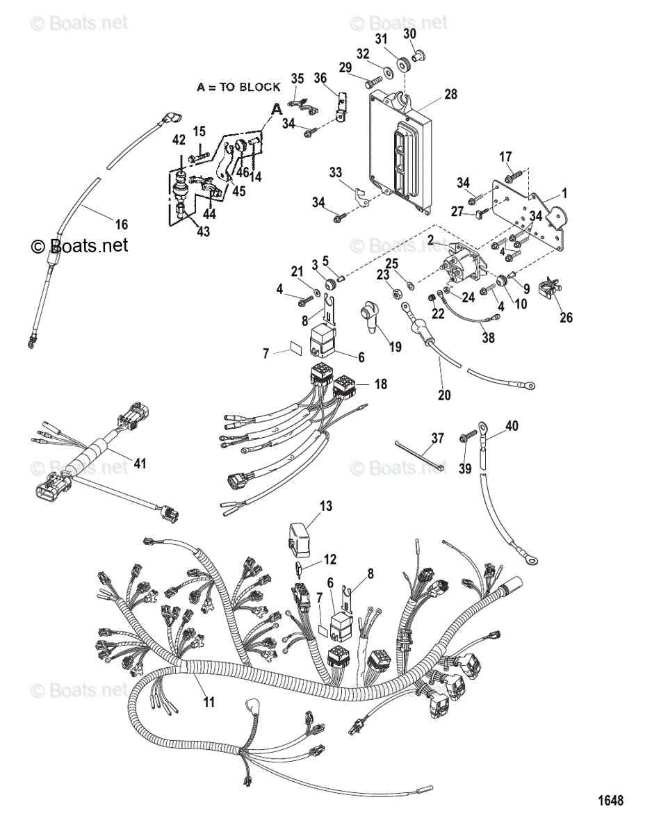 90 hp mercury outboard wiring diagram