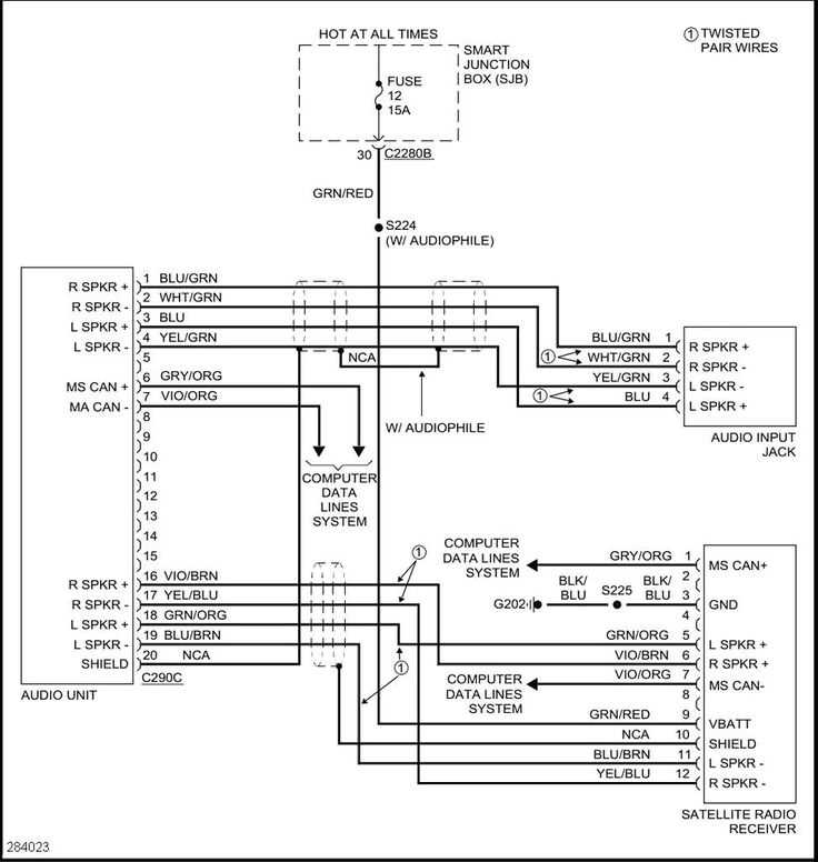 97 ford ranger radio wiring diagram