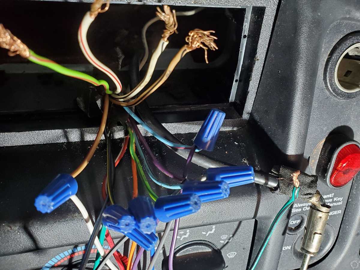 97 dodge ram radio wiring diagram