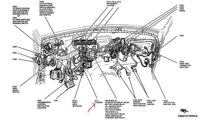 97 ford ranger radio wiring diagram
