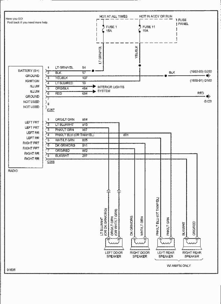 98 ford explorer radio wiring diagram 98 ford explorer radio wiring diagram