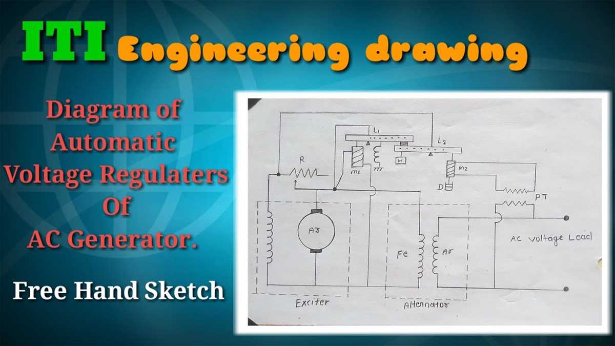 ac generator schematic diagram
