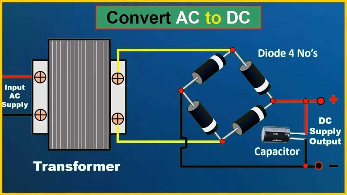 ac to dc converter circuit diagram