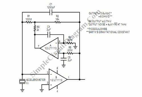 accelerometer schematic diagram