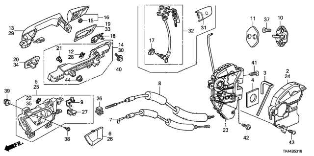 acura parts schematic diagram