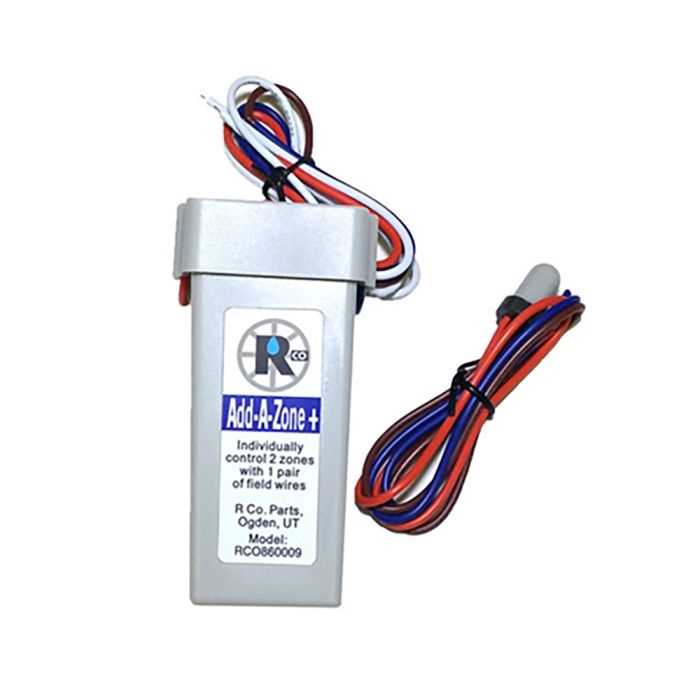 add a zone wiring diagram