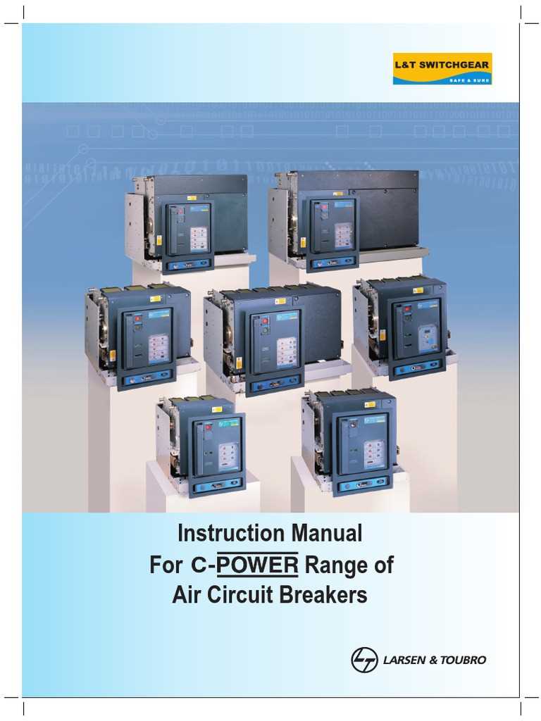 air circuit breaker schematic diagram manual