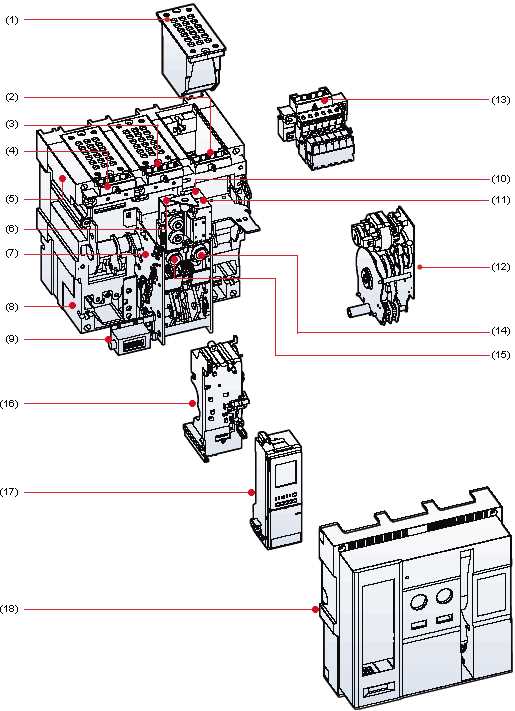air circuit breaker schematic diagram