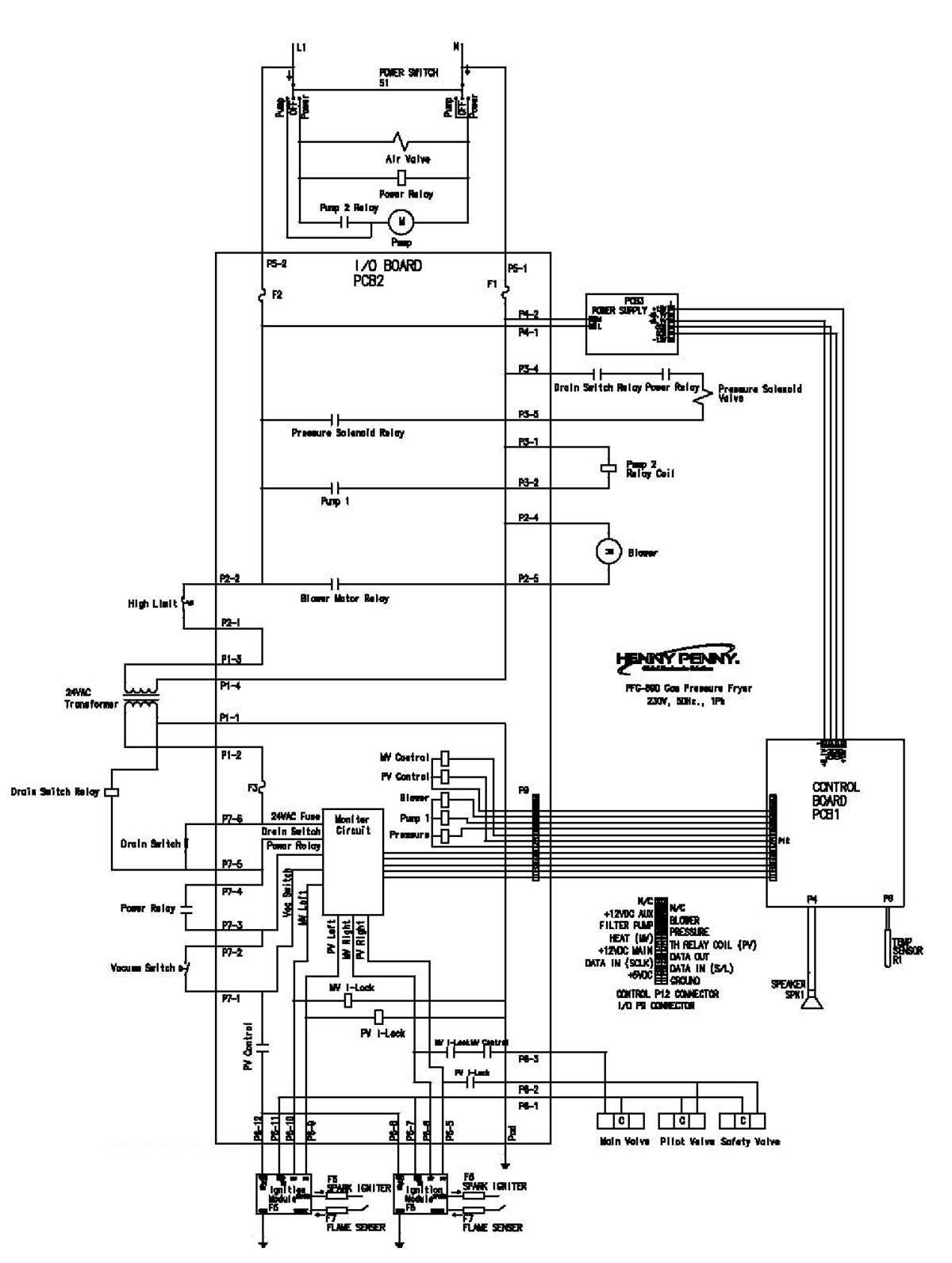 air fryer schematic diagram