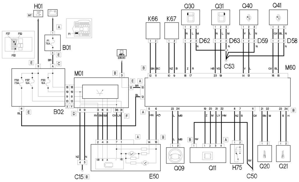 airbag circuit diagram