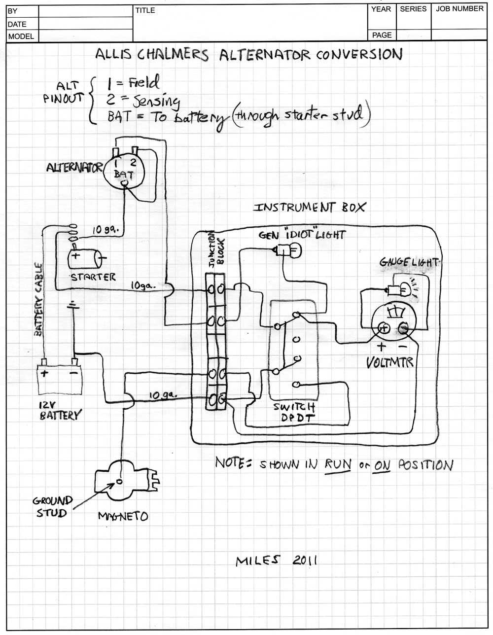 allis chalmers wd 12 volt wiring schematic diagram allis chalmers wd 12 volt wiring schematic diagram