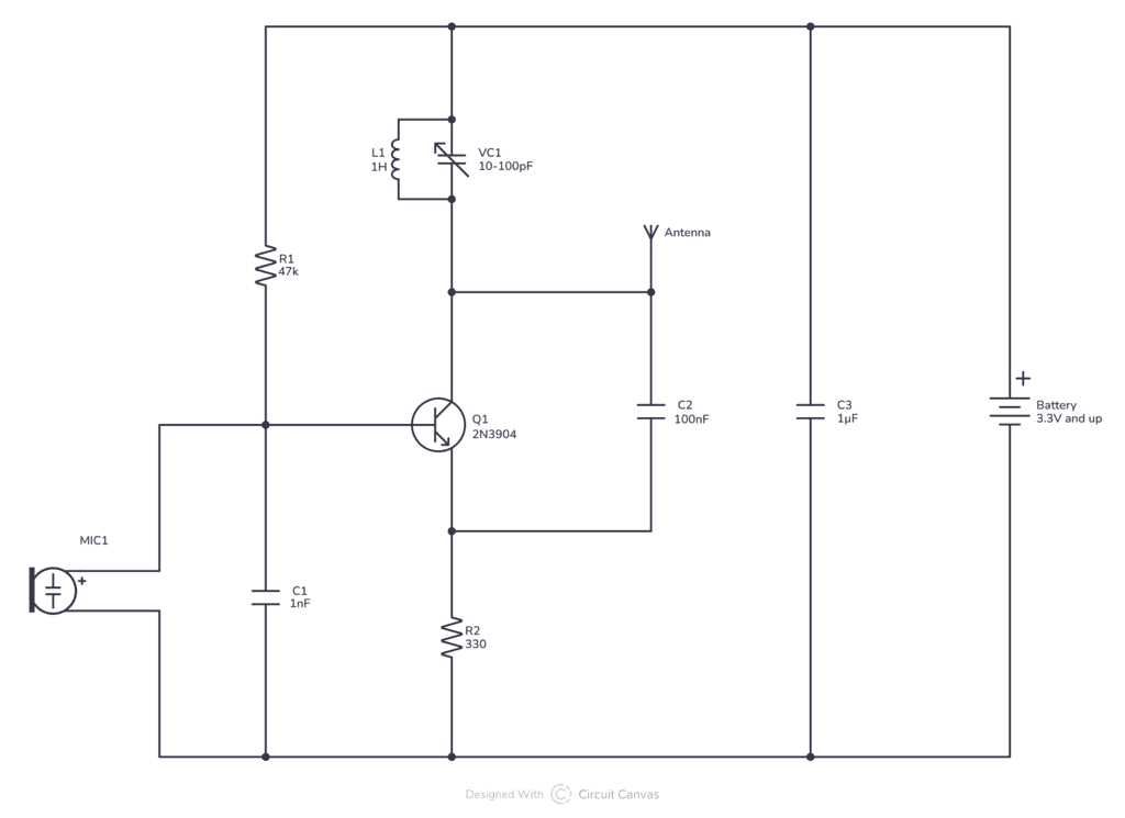 am fm radio receiver schematic diagram