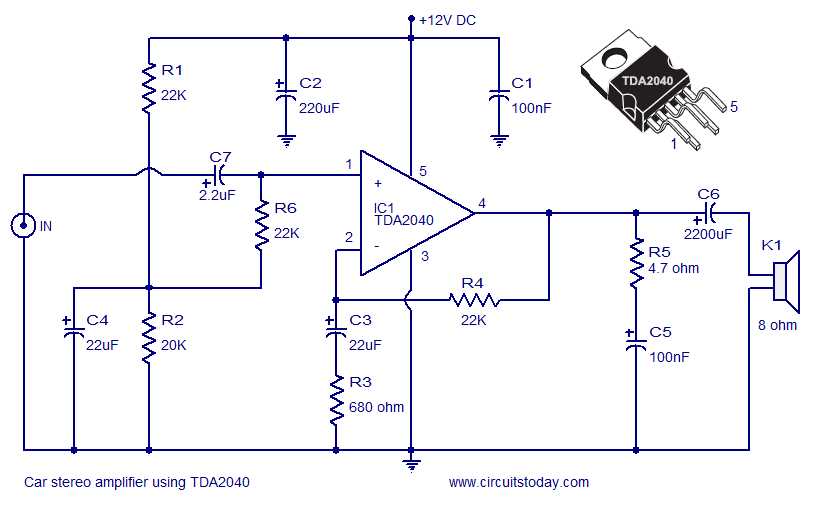 amplifier wiring diagram car amplifier wiring diagram car