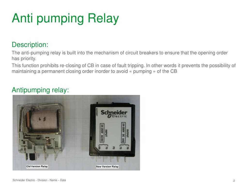 anti pumping relay circuit diagram anti pumping relay circuit diagram