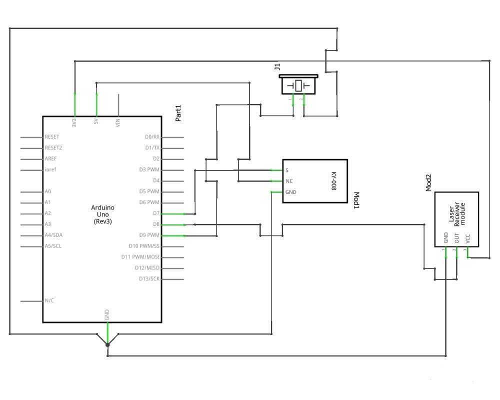 arduino project circuit diagram