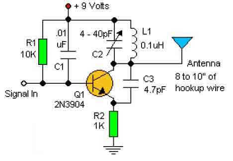 armstrong oscillator circuit diagram