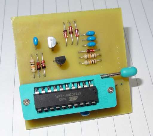 at89c2051 programmer circuit diagram