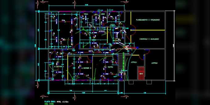 autocad electrical schematic diagram