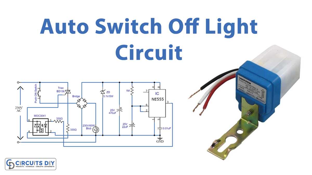 automatic on off light switch circuit diagram automatic on off light switch circuit diagram