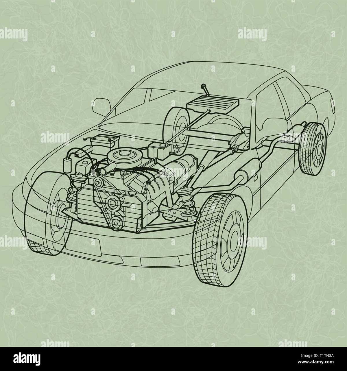 automobile schematic diagram automobile schematic diagram