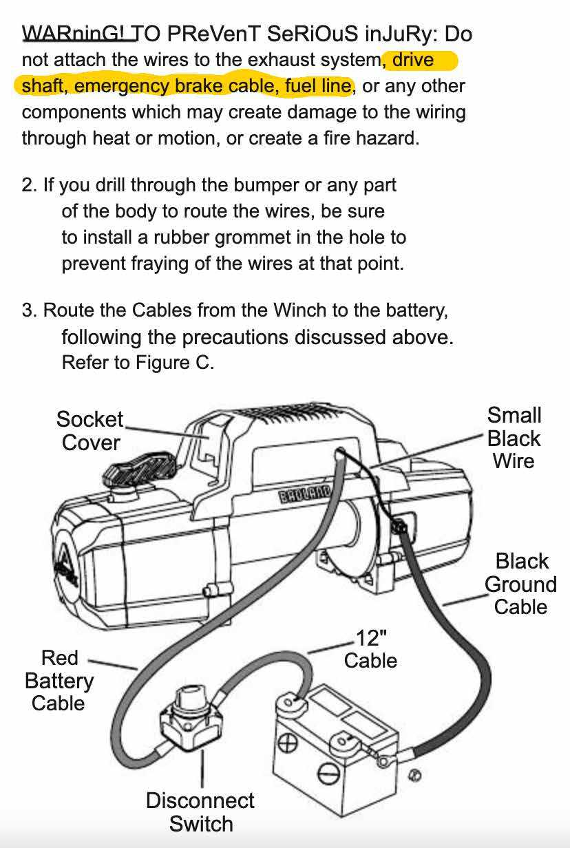 badlands winch solenoid wiring diagram