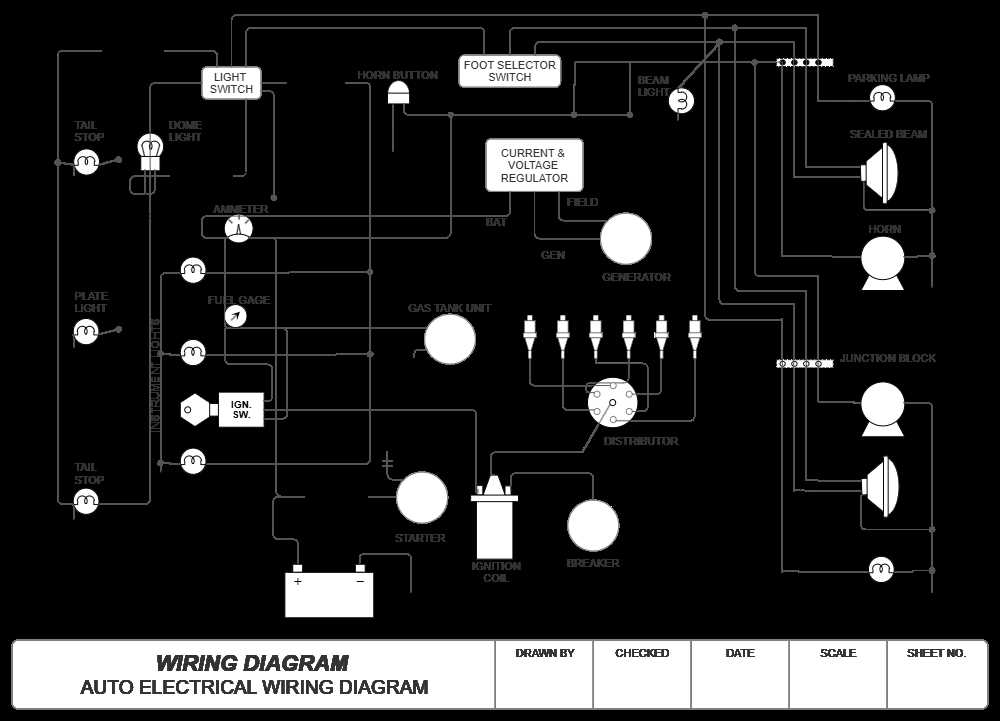 basic automotive wiring diagram