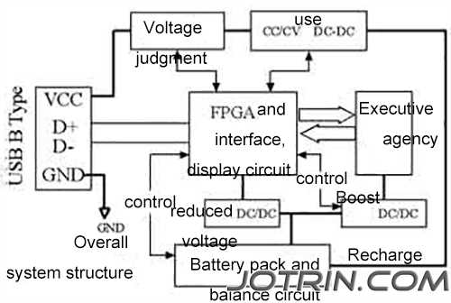 battery management circuit diagram