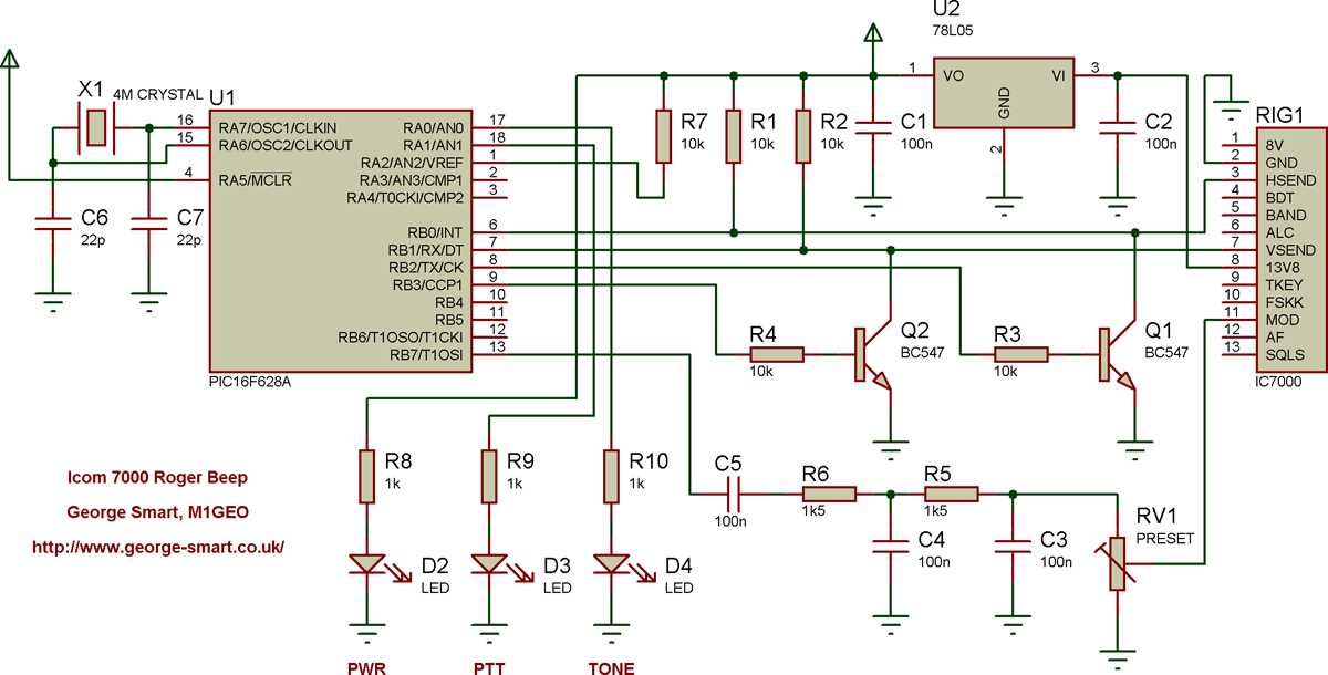 beeper schematic diagram