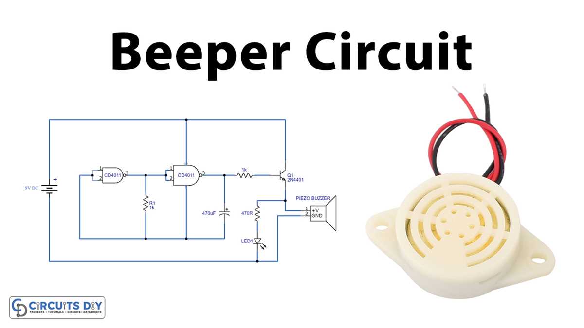 beeper schematic diagram