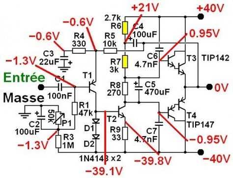 behringer epx3000 schematic diagram