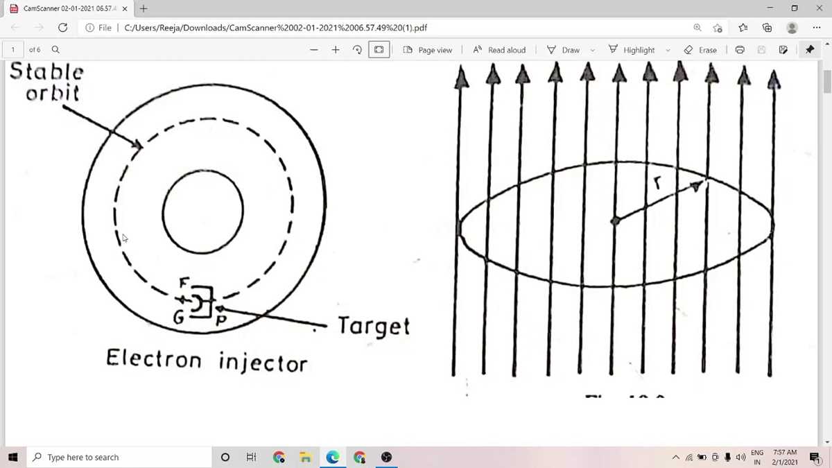 betatron schematic diagram