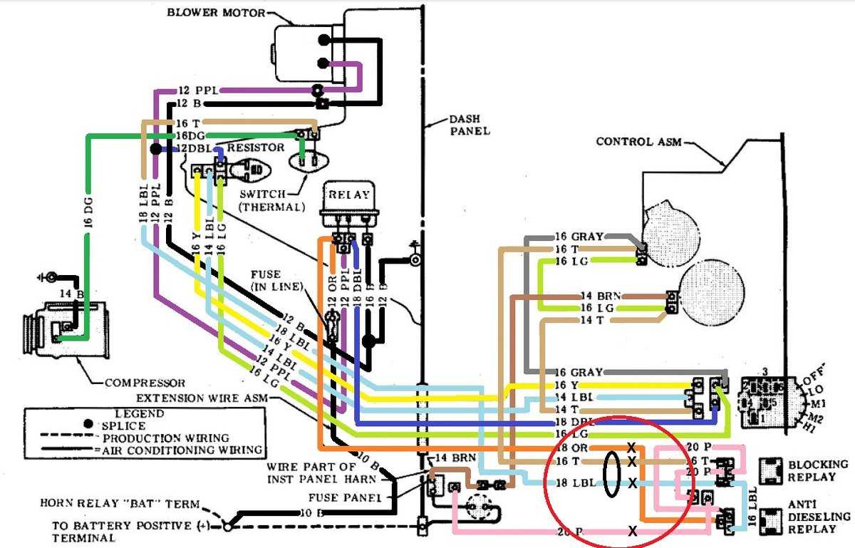 blower motor relay wiring diagram