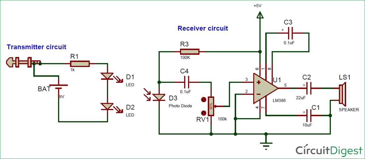 bluetooth audio transmitter circuit diagram