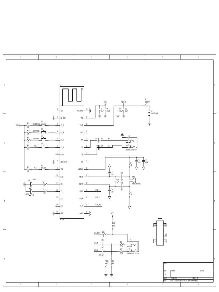 bluetooth circuit diagram bluetooth circuit diagram