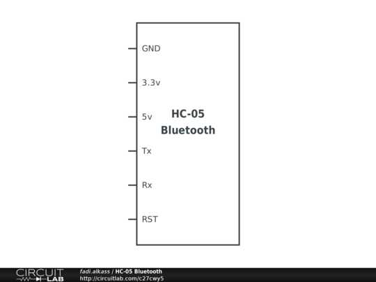 bluetooth module schematic diagram