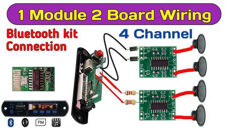 bluetooth speaker circuit board diagram