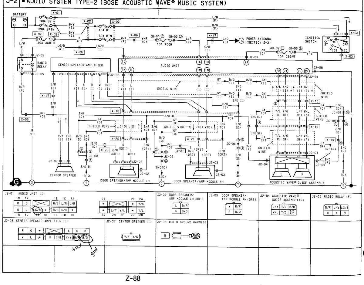 bose car amplifier wiring diagram
