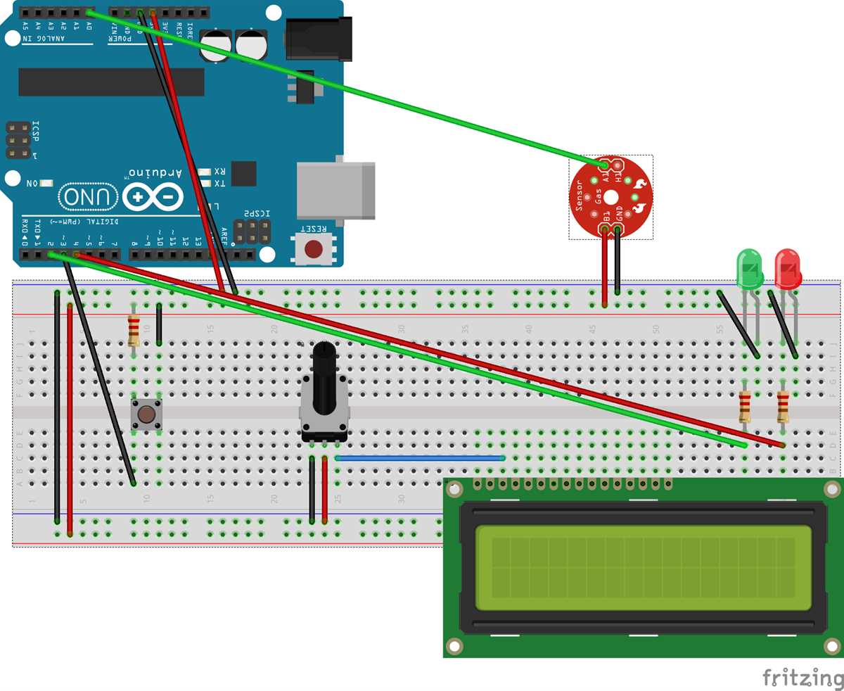 breathalyzer schematic diagram