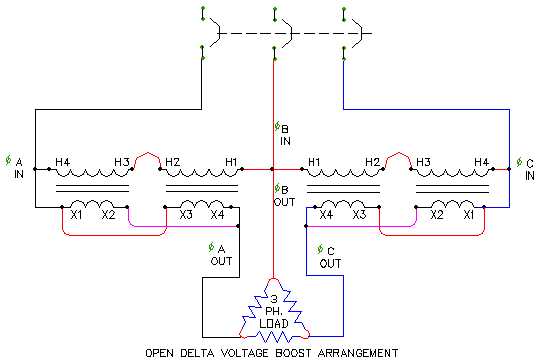 buck and boost transformer wiring diagram