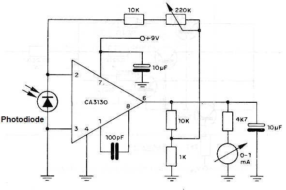 ca3140 circuit diagram ca3140 circuit diagram