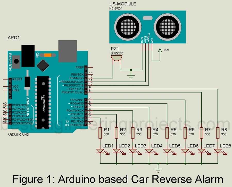 car alarm circuit diagram